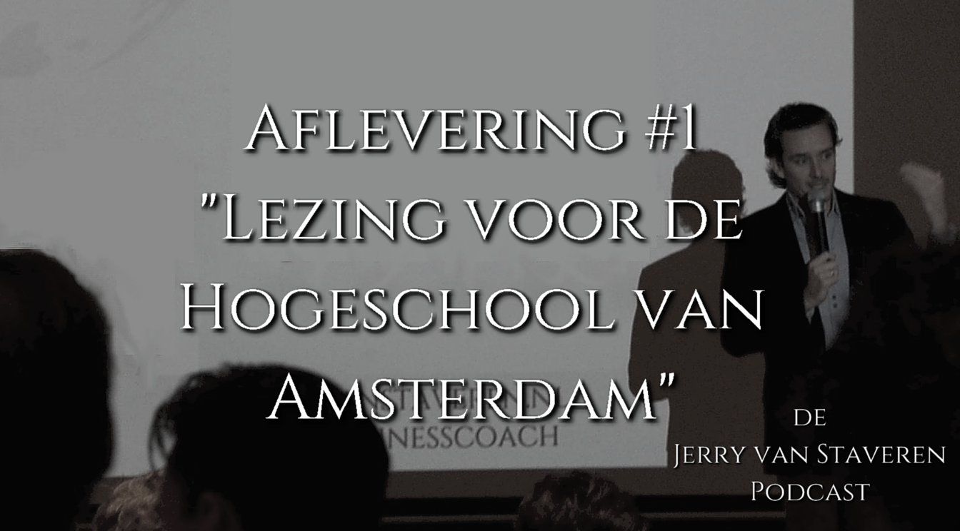 JVSP01 Lezing voor de Hogeschool van Amsterdam